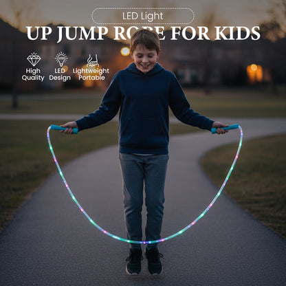 📢📢Achetez-en 2, obtenez-en 1 gratuit ⏰Corde à sauter lumineuse à LED pour enfants