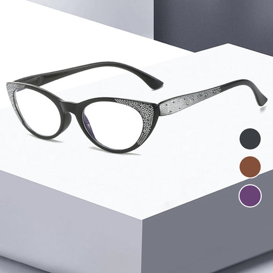 📢📢50% DE RÉDUCTION ! ✨Lunettes de lecture œil-de-chat avec filtre anti-lumière bleue