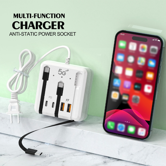 📢📢60% DE RÉDUCTION ! ✨Station de recharge USB multiport