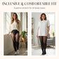 Collants chauds et extensibles pour femmes, doublés thermiquement