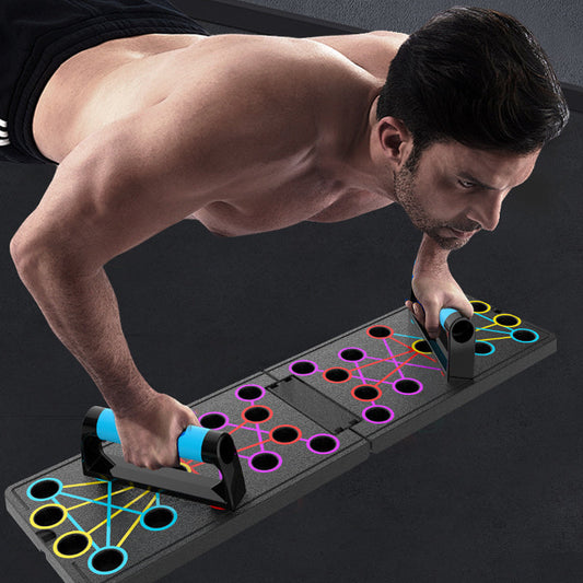📢📢60 % de réduction !! ⏰Planche de Musculation Pliable et Multifonctionnelle – Entraînement Complet, Design Compact & Portable ⚡