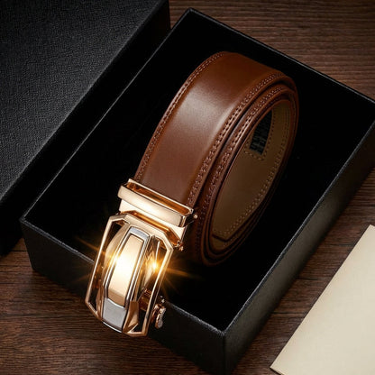 📢📢50 % de réduction !! ⏰Ceinture à cliquet pour homme, habillée et décontractée