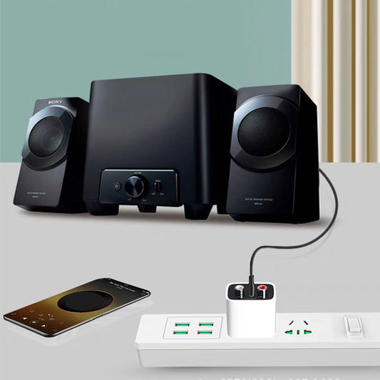 📢📢50 % de réduction !! ⏰ Adaptateur audio Bluetooth stéréo Hi-Fi avec sortie AUX/RCA