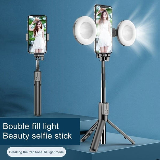 📢📢70 % de réduction !! ⏰Nouvelle perche à selfie Bluetooth 6 en 1