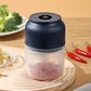 📢📢50 % de réduction !! ⏰🔪✨ 300ML Hachoir et Broyeur à Ail Électrique Sans Fil – Multifonctionnel & Portable 💪🍽️