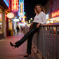 Versatile High-Waist Faux Leather Pants