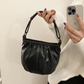 📢📢60 % de réduction !! ⏰ Sac à main cube en cuir souple plissé – Minimaliste, élégant & facile d’entretien 💎👜