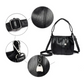 📢📢60 % de réduction !! ⏰ Sac à main cube en cuir souple plissé – Minimaliste, élégant & facile d’entretien 💎👜