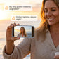 Écran magnétique pour selfie pour caméra arrière de téléphone