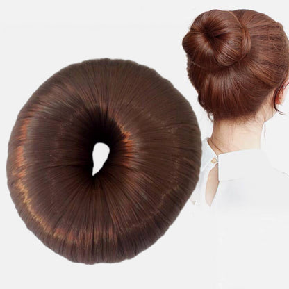 📢📢50 % de réduction !! ⏰Accessoire chic pour cheveux en forme de beignet pour femmes