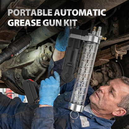 📢📢40 % de réduction !! ⏰Kit de pistolet à graisse automatique portable
