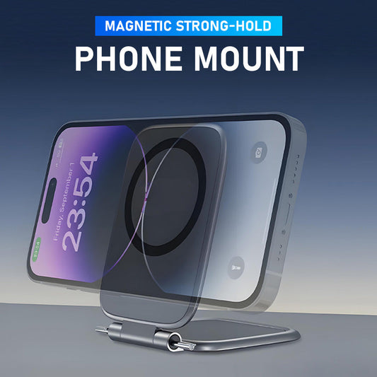 📢📢50 % DE RÉDUCTION !!⏰Support magnétique pour téléphone Strong-Hold — Adhère comme un aimant, tient comme un roc !📱⚡