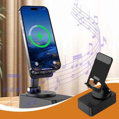 📢📢40 % DE RÉDUCTION !! ⏰Support Téléphone 3-en-1 avec Enceinte Bluetooth et Batterie Externe