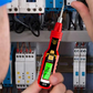 📢📢50 % de réduction !!⏰ Testeur de Tension Sans Contact – Détection AC 12-1000V, Écran LCD avec Rétro-Éclairage & Indication par Bip et Lumière 🛡️