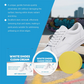 📢📢achetez 2 et obtenez 1 gratuit ⏰Crème nettoyante sans eau pour chaussures blanches