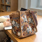 📢📢50 % de réduction !! ⏰Sac fourre-tout en toile brodé zèbre