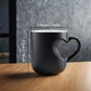 📢📢60 % de réduction !! ⏰Tasse en céramique avec poignée en forme de cœur qui change de couleur pour la Saint-Valentin