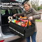 📢📢50 % de réduction !! ⏰Organisateur de rangement pliable pour coffre de voiture avec couvercle