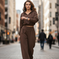 📢📢60 % de réduction !!⏰Women's Crop Hoodie & Wide-Leg Pants Set