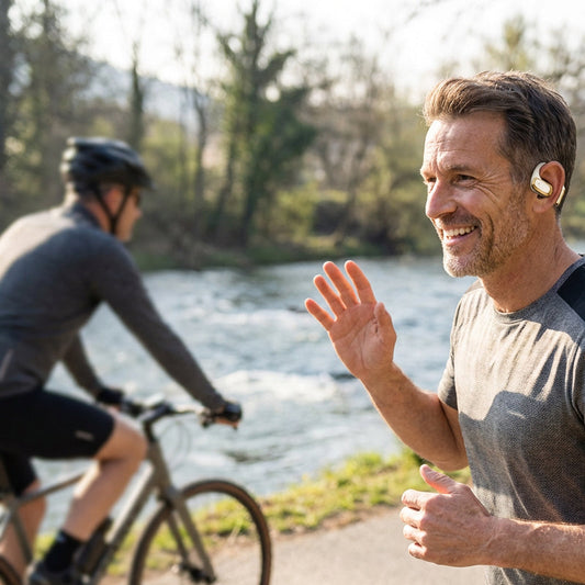📢📢60 % de réduction !! ⏰Écouteurs sans fil à conduction aérienne à oreille ouvert