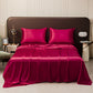 📢📢50 % de réduction !! ⏰ Drap Plat en Satin Uni – Toucher Extrêmement Doux, Sensation Apaisante & Idéal pour le Sommeil 😴✨
