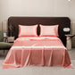 📢📢50 % de réduction !! ⏰ Drap Plat en Satin Uni – Toucher Extrêmement Doux, Sensation Apaisante & Idéal pour le Sommeil 😴✨