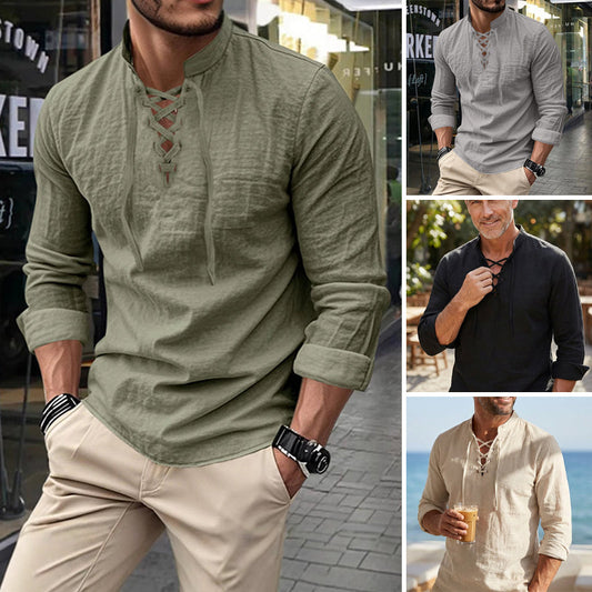 📢📢50 % de réduction !! ⏰Chemise unie décontractée pour homme