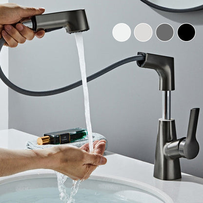 📢📢50% de réduction !! ⏰Robinet de Salle de Bain à 1 Trou avec Douchette Extractible