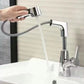 📢📢50% de réduction !! ⏰Robinet de Salle de Bain à 1 Trou avec Douchette Extractible