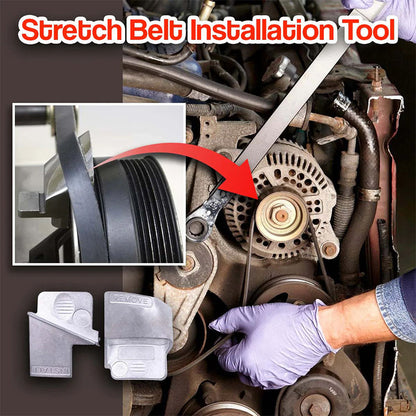 📢📢50 % de réduction !! ⏰ Ensemble d'Outils pour Retirer & Installer une Courroie Extensible – Pratique, Durable & Idéal Pour La Mécanique Automobile 🛠️