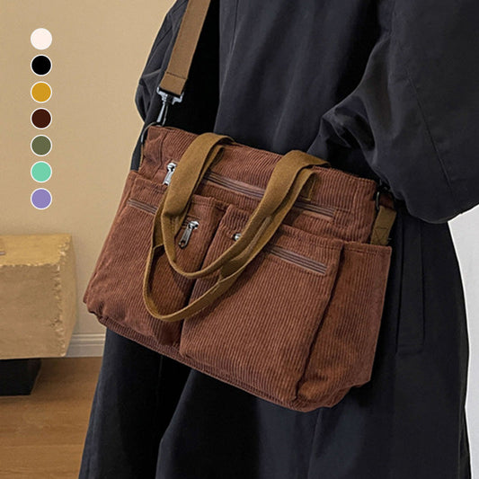 📢📢50 % de réduction !! ⏰Sac à Bandoulière Vintage de Couleur Unie