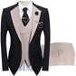 📢📢50 % DE RÉDUCTION !! ⏰ Costume de Mariage Moderne aux Couleurs Contrastées – Coupe Élégante, Design Raffiné & Look de Cérémonie 💍