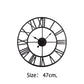 📢📢50 % de réduction !! ⏰Horloge murale industrielle vintage silencieuse sans tic-tac