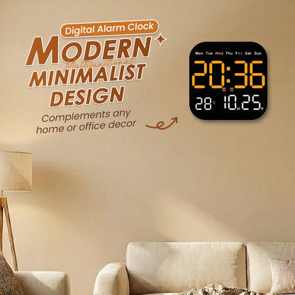 📢📢60 % de réduction !! ⏰ Réveil Numérique Multifonctionnel pour Maison & Bureau – Grand Affichage, Alarme, Calendrier & Température 🏠