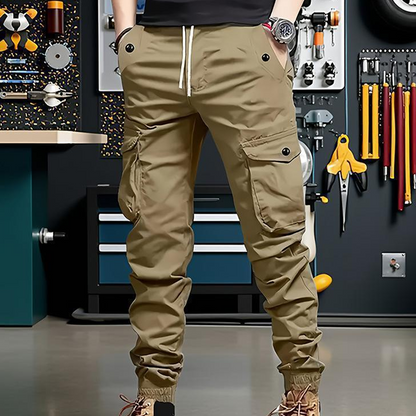 📢📢60 % DE RÉDUCTION !! ⏰Pantalon cargo tactique urbain à coupe fuselée
