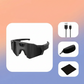Lunettes avec caméra pour cyclisme en extérieur