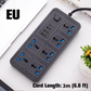 🔌 50% DE RÉDUCTION ! ⚡ Multiprise avec Longue Rallonge – PP & Cuivre – USB & Protection Surtension for Bureau & Maison