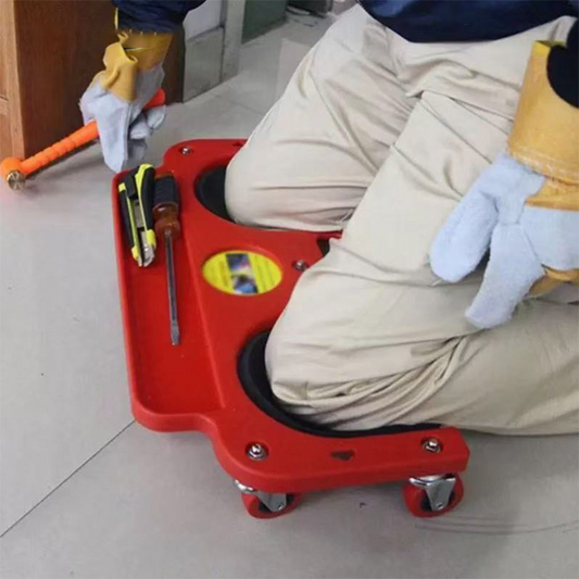 📢📢50 % de réduction !! ⏰Coussin genouillable à 5 roues pour réparation de voiture