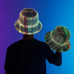 📢📢60% DE RÉDUCTION !! ⏰Chapeau Bob Lumineux à Fibre Optique – Rechargeable USB, Multicolore & Sécurité Nocturne 🌟👒