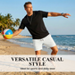 📢📢50 % de réduction !! ⏰Short décontracté à cordon pour homme en tricot gaufré