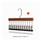 📢📢40% DE RÉDUCTION !! ⏰ Organisateur de penderie pivotant 360° – Crochets multiples, rotation complète & gain de place – Idéal pour organiser vêtements, sacs & accessoires 🏠