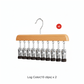 📢📢40% DE RÉDUCTION !! ⏰ Organisateur de penderie pivotant 360° – Crochets multiples, rotation complète & gain de place – Idéal pour organiser vêtements, sacs & accessoires 🏠
