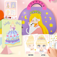 📢📢50% DE RÉDUCTION !! ⏰Ensemble de jeu d'habillage et de maquillage de princesse fantastique 3 en 1