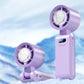📢📢40 % DE RÉDUCTION !! ⏰sur un ventilateur portable avec refroidisseur à glace⚡🥶 Ventilateur brumisateur personnel pour les sports de plein air, les voyages et la salle de sport | Rechargeable, 3 vitesses, rafraîchissement instantané