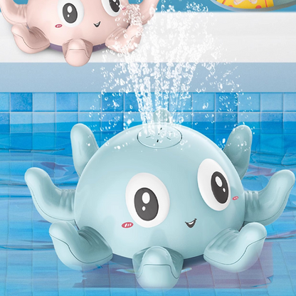 📢📢50 % DE RÉDUCTION !!!⏰Jouet de bain lumineux en forme de bébé pieuvre