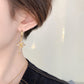 📢📢50 % DE RÉDUCTION !!⏰Boucles d'oreilles et collier pendentif croix étincelant