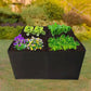🌱 50% DE RÉDUCTION! 🧺 Lit de Jardin Surélevé en Tissu avec Séparateurs – Tissu Durable, Drainage Excellent & Gain de Place 🌿