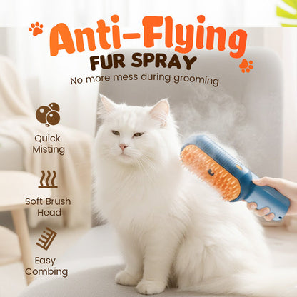 🐾 Peigne de Massage Rechargeable pour Animaux – Soin Doux & Relaxant ✨
