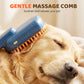 🐾 Peigne de Massage Rechargeable pour Animaux – Soin Doux & Relaxant ✨