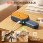 🐾 Peigne de Massage Rechargeable pour Animaux – Soin Doux & Relaxant ✨